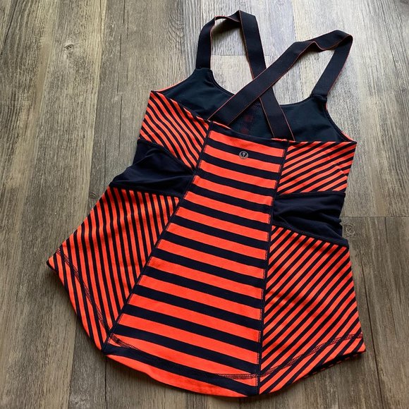 lululemon athletica Tops - Striped Lululemon Tank Top